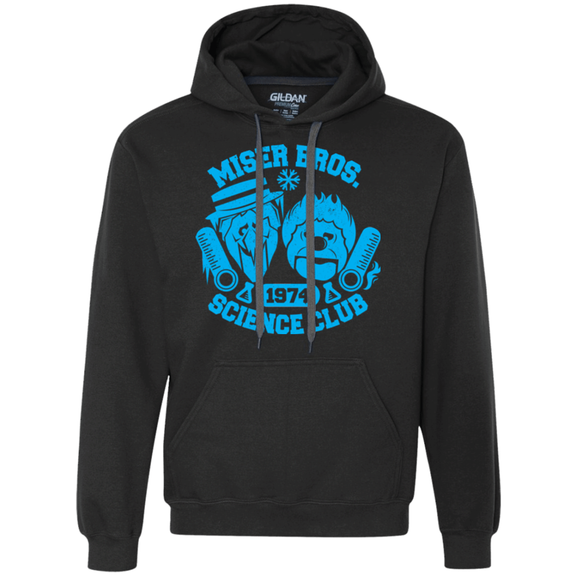 Sweatshirts Black / Small Miser bros Science Club Premium Fleece Hoodie