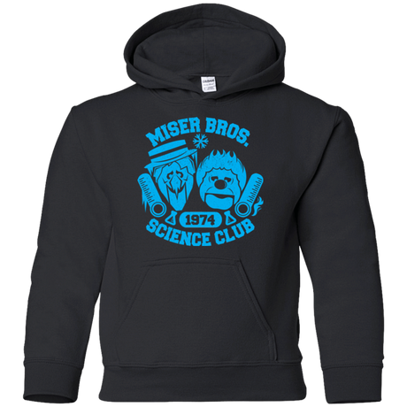 Sweatshirts Black / YS Miser bros Science Club Youth Hoodie