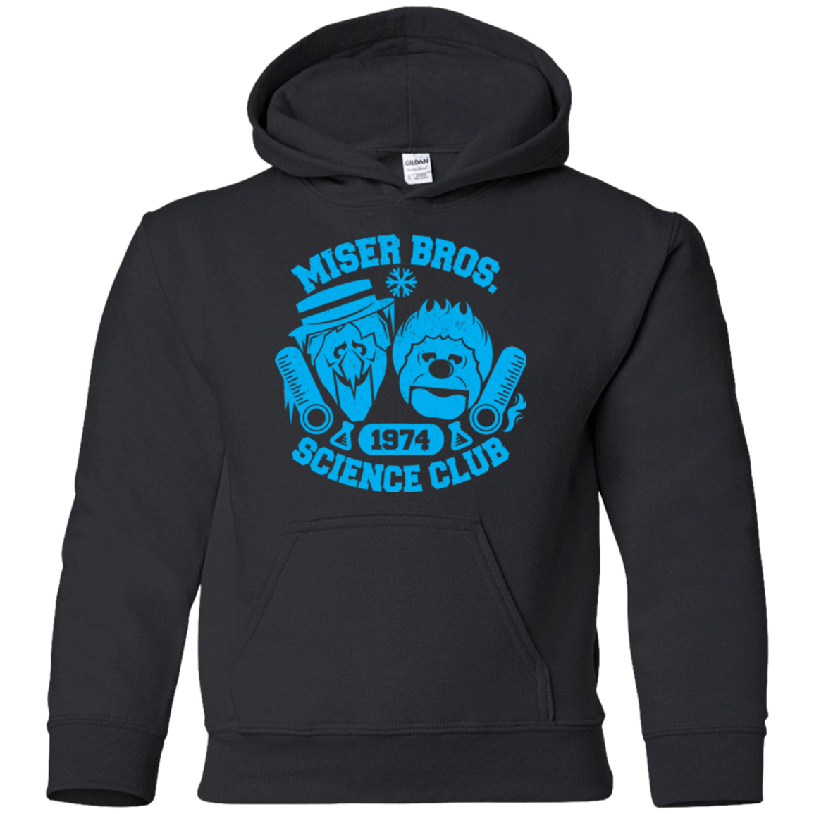 Sweatshirts Black / YS Miser bros Science Club Youth Hoodie