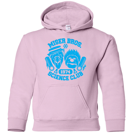 Sweatshirts Light Pink / YS Miser bros Science Club Youth Hoodie