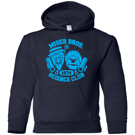 Sweatshirts Navy / YS Miser bros Science Club Youth Hoodie
