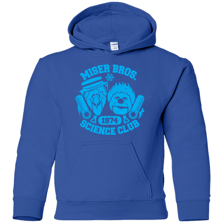 Sweatshirts Royal / YS Miser bros Science Club Youth Hoodie