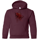 Sweatshirts Maroon / YS Miskatoninked Youth Hoodie