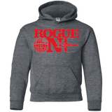 Sweatshirts Dark Heather / YS Mission Impossible Youth Hoodie