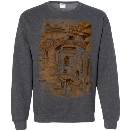 Sweatshirts Dark Heather / S Mission to jabba palace Crewneck Sweatshirt