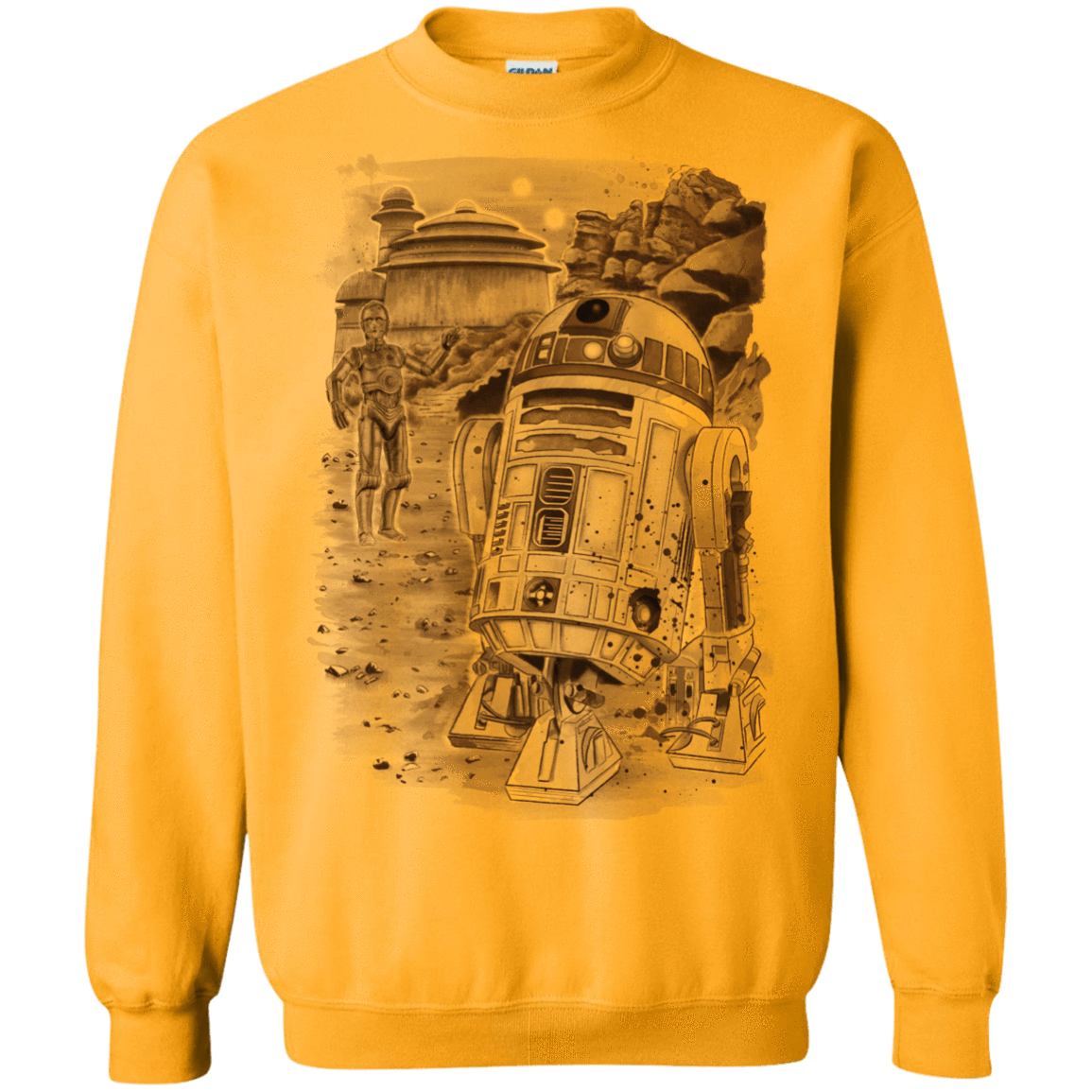Sweatshirts Gold / S Mission to jabba palace Crewneck Sweatshirt