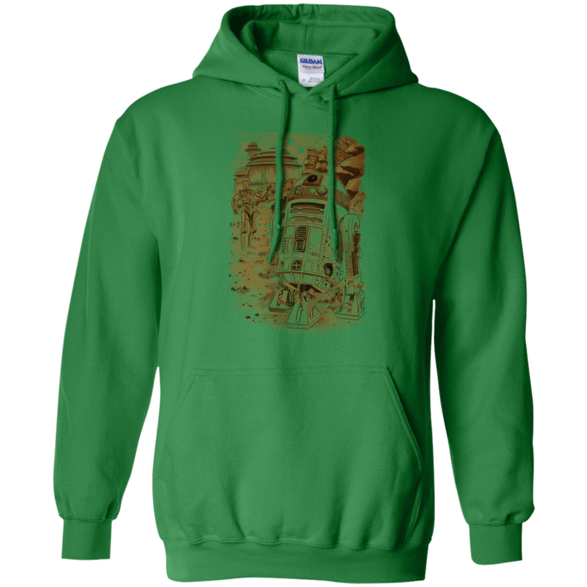 Sweatshirts Irish Green / S Mission to jabba palace Pullover Hoodie