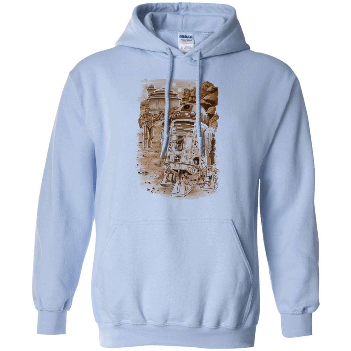 Sweatshirts Light Blue / S Mission to jabba palace Pullover Hoodie