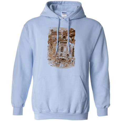 Sweatshirts Light Blue / S Mission to jabba palace Pullover Hoodie