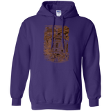 Sweatshirts Purple / S Mission to jabba palace Pullover Hoodie
