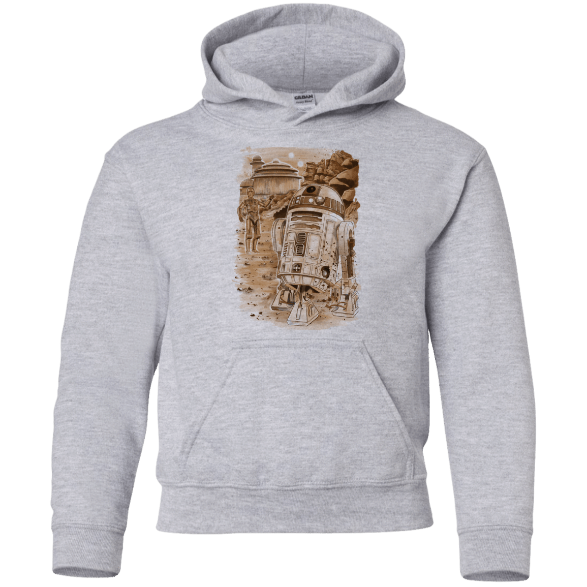 Sweatshirts Sport Grey / YS Mission to jabba palace Youth Hoodie