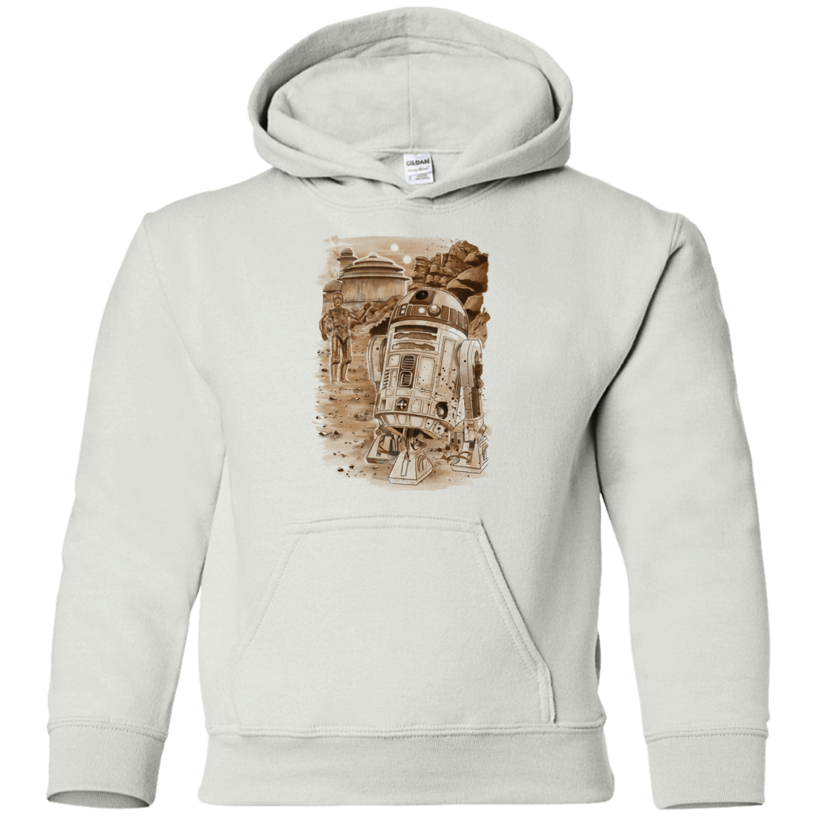 Sweatshirts White / YS Mission to jabba palace Youth Hoodie