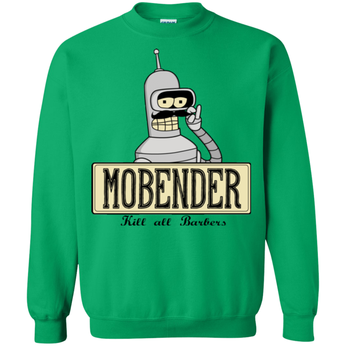 Sweatshirts Irish Green / S Mobender Crewneck Sweatshirt