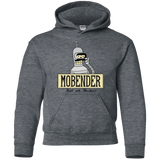 Sweatshirts Dark Heather / YS Mobender Youth Hoodie