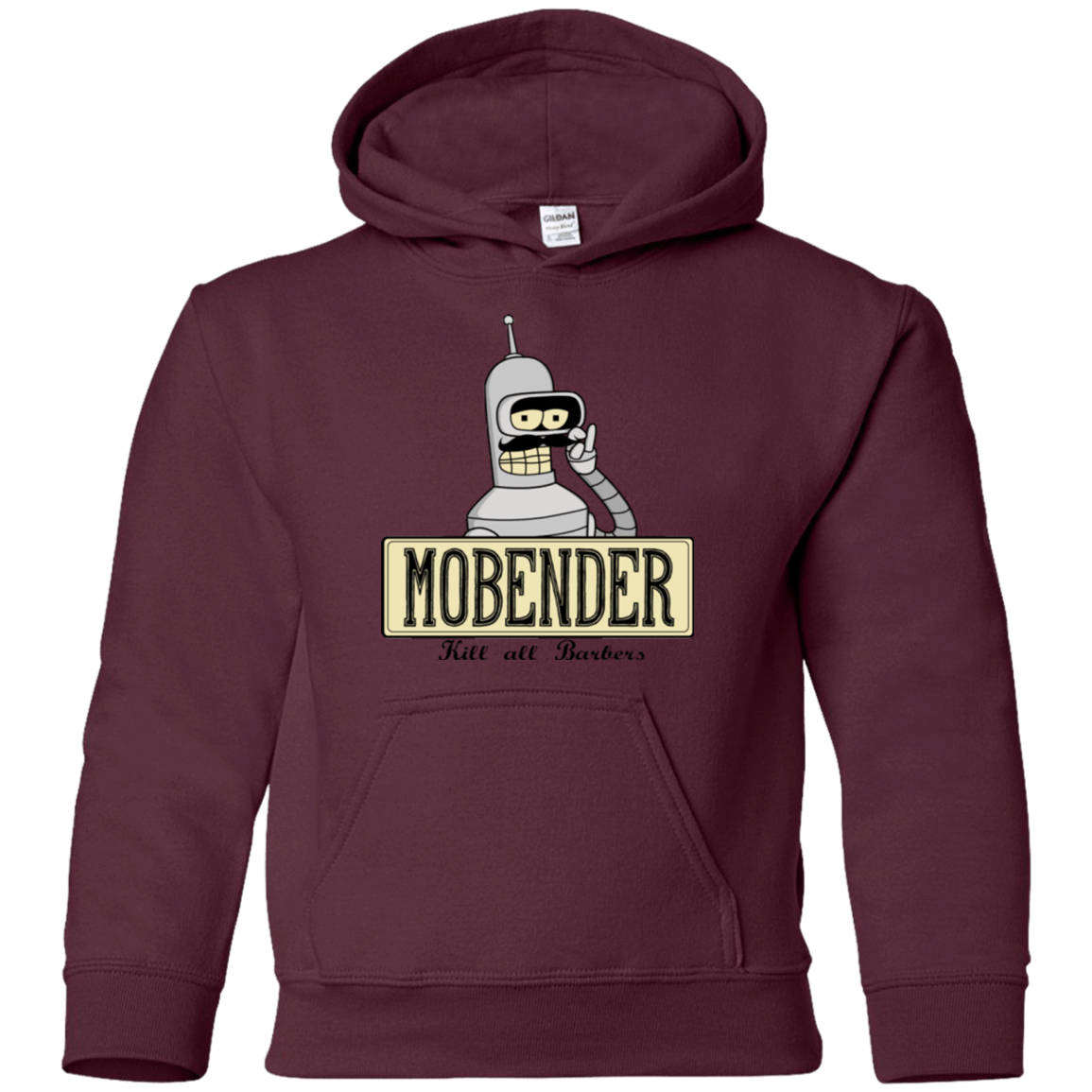 Sweatshirts Maroon / YS Mobender Youth Hoodie