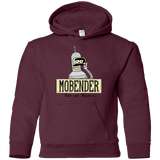 Sweatshirts Maroon / YS Mobender Youth Hoodie