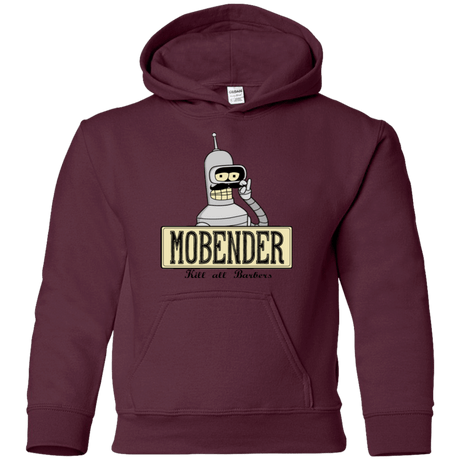 Sweatshirts Maroon / YS Mobender Youth Hoodie