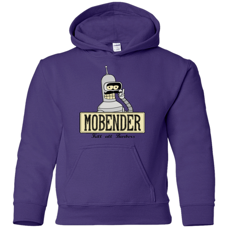Sweatshirts Purple / YS Mobender Youth Hoodie