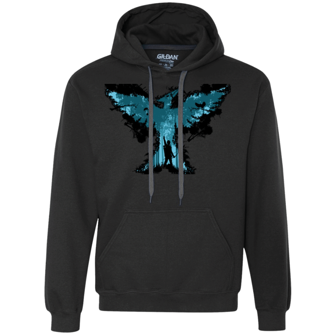 Sweatshirts Black / Small Mocking jay Premium Fleece Hoodie