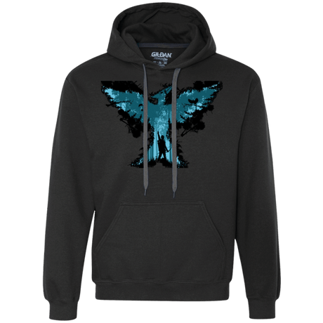 Sweatshirts Black / Small Mocking jay Premium Fleece Hoodie