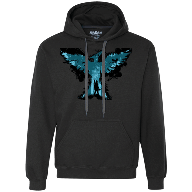 Sweatshirts Black / Small Mocking jay Premium Fleece Hoodie