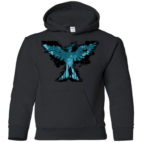 Sweatshirts Black / YS Mocking jay Youth Hoodie