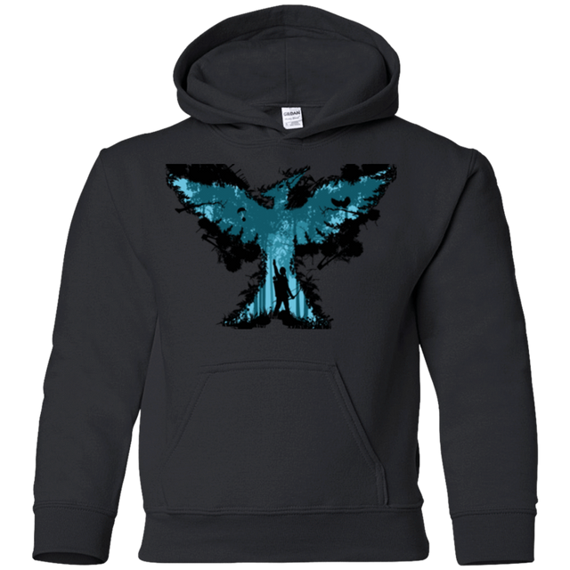 Sweatshirts Black / YS Mocking jay Youth Hoodie