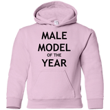 Sweatshirts Light Pink / YS Model of the Year Youth Hoodie