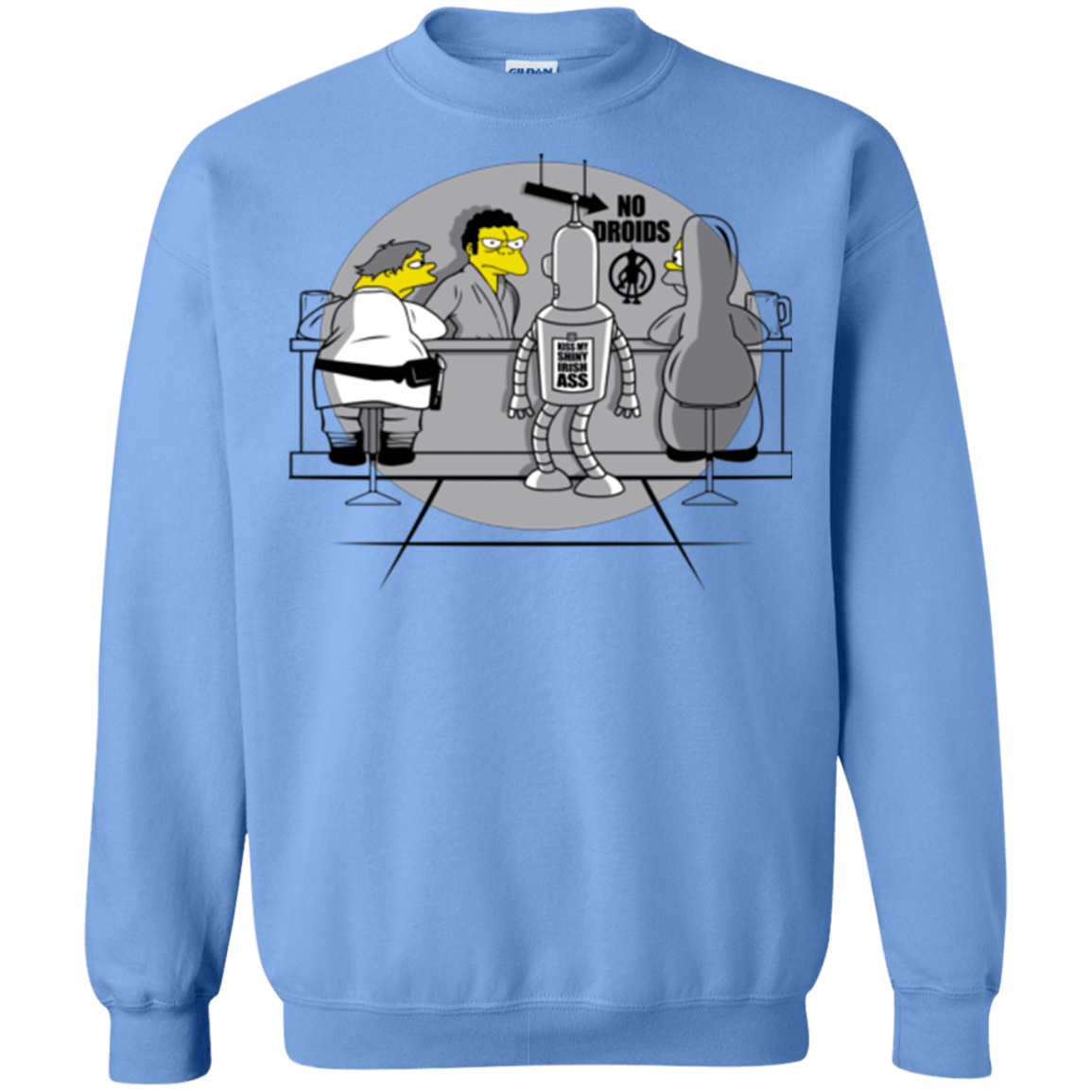 Sweatshirts Carolina Blue / Small Moes Cantina Irish Crewneck Sweatshirt