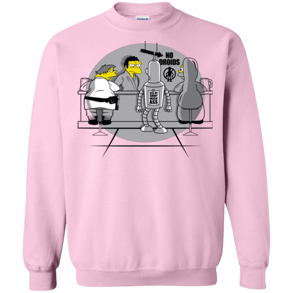 Sweatshirts Light Pink / Small Moes Cantina Irish Crewneck Sweatshirt