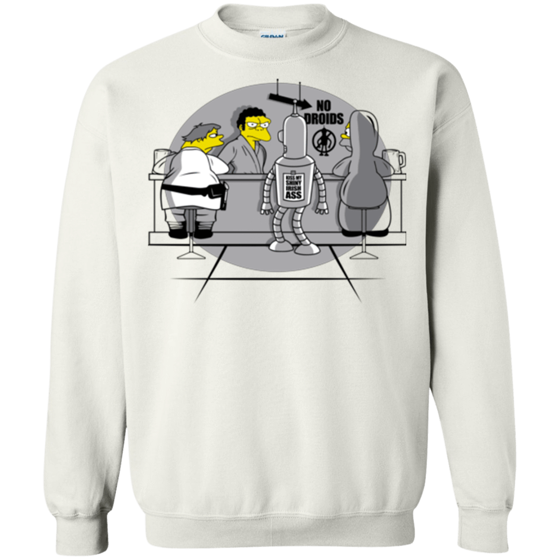 Sweatshirts White / Small Moes Cantina Irish Crewneck Sweatshirt