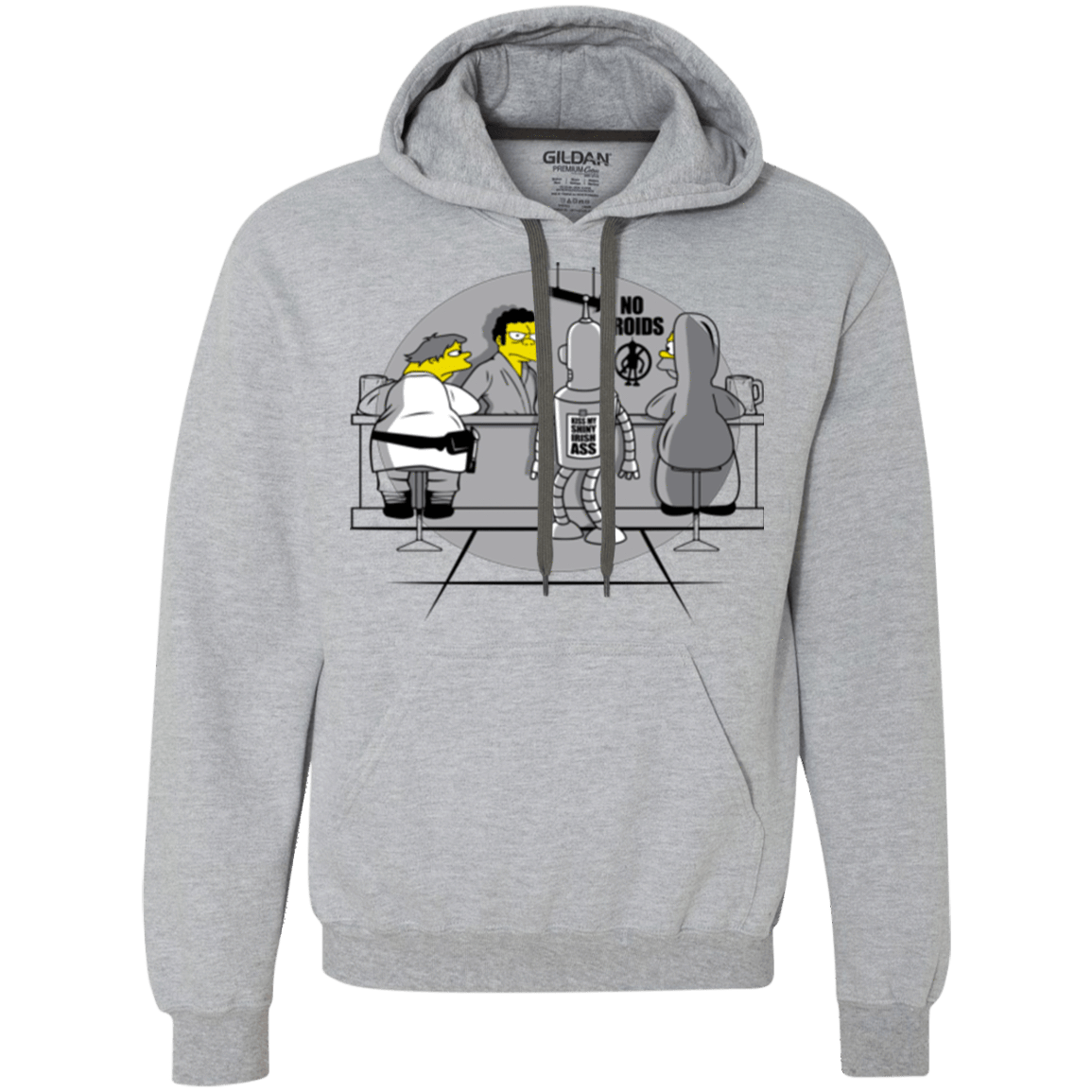 Sweatshirts Sport Grey / Small Moes Cantina Irish Premium Fleece Hoodie