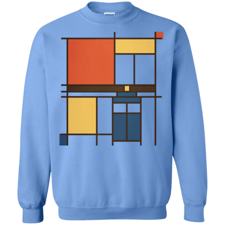 Sweatshirts Carolina Blue / Small Mondrian Who Crewneck Sweatshirt