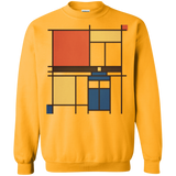 Sweatshirts Gold / Small Mondrian Who Crewneck Sweatshirt