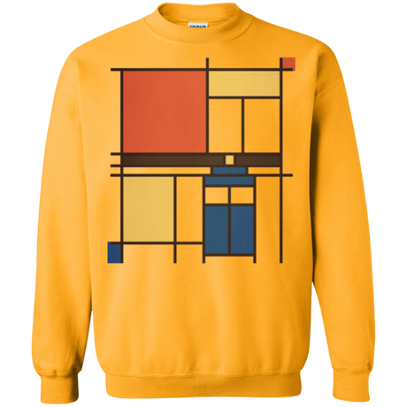 Sweatshirts Gold / Small Mondrian Who Crewneck Sweatshirt