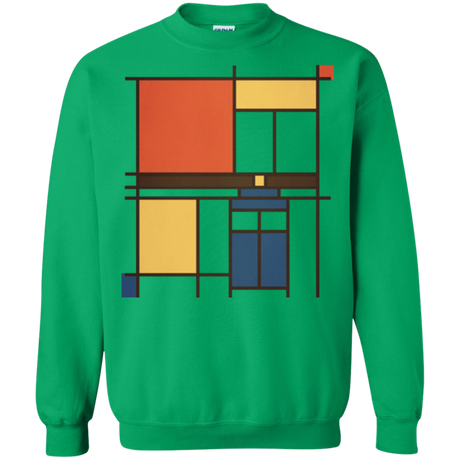 Sweatshirts Irish Green / Small Mondrian Who Crewneck Sweatshirt