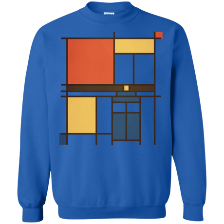 Sweatshirts Royal / Small Mondrian Who Crewneck Sweatshirt