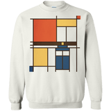 Sweatshirts White / Small Mondrian Who Crewneck Sweatshirt