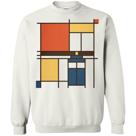 Sweatshirts White / Small Mondrian Who Crewneck Sweatshirt