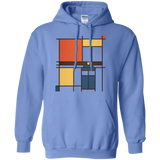 Sweatshirts Carolina Blue / Small Mondrian Who Pullover Hoodie