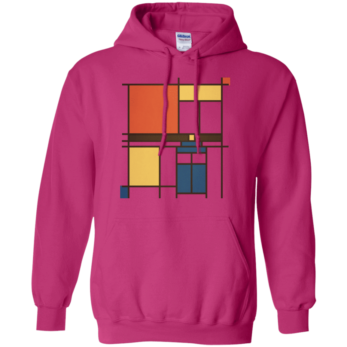 Sweatshirts Heliconia / Small Mondrian Who Pullover Hoodie