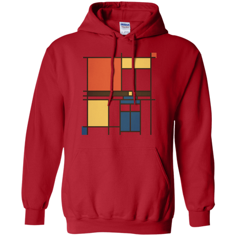 Sweatshirts Red / Small Mondrian Who Pullover Hoodie