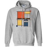 Sweatshirts Sport Grey / Small Mondrian Who Pullover Hoodie