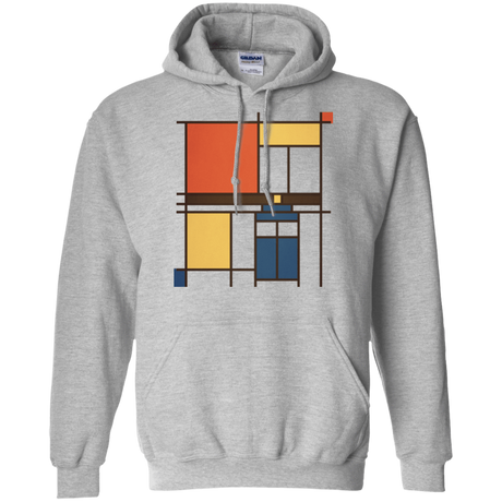 Sweatshirts Sport Grey / Small Mondrian Who Pullover Hoodie