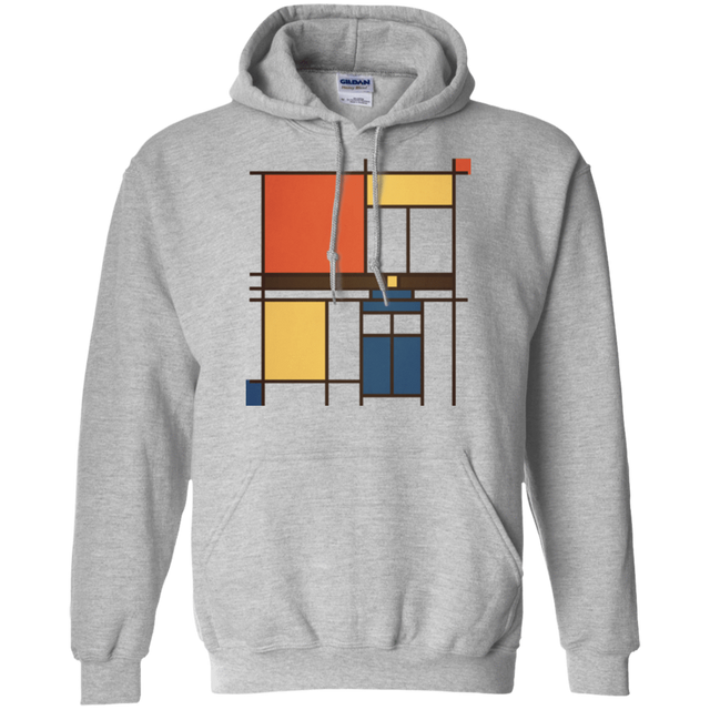 Sweatshirts Sport Grey / Small Mondrian Who Pullover Hoodie