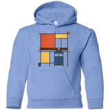 Sweatshirts Carolina Blue / YS Mondrian Who Youth Hoodie