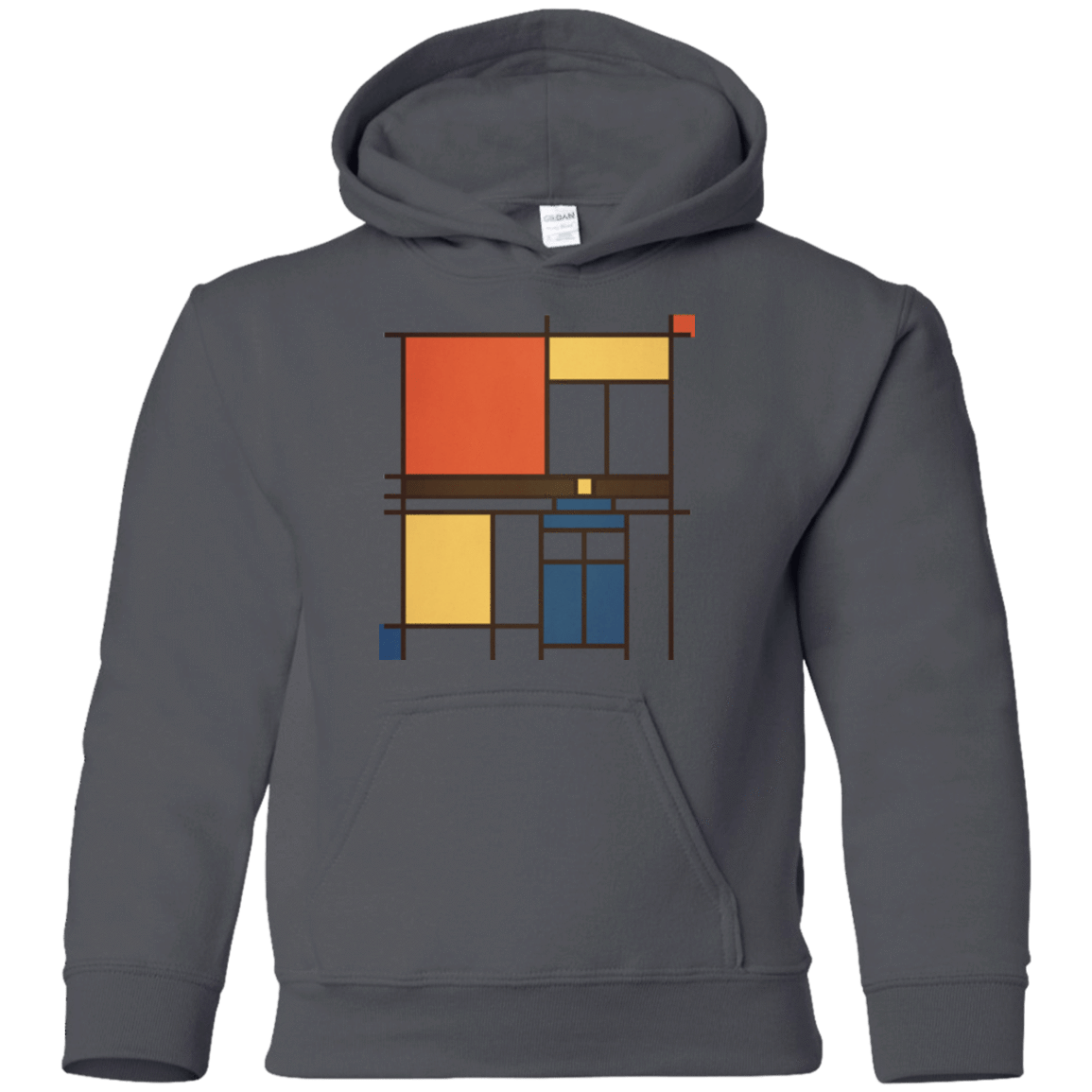 Sweatshirts Charcoal / YS Mondrian Who Youth Hoodie