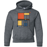 Sweatshirts Dark Heather / YS Mondrian Who Youth Hoodie