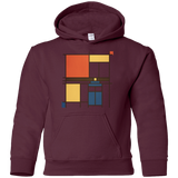 Sweatshirts Maroon / YS Mondrian Who Youth Hoodie