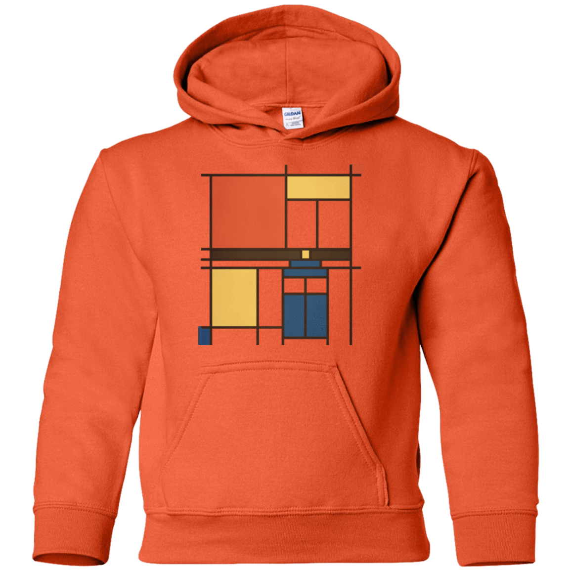 Sweatshirts Orange / YS Mondrian Who Youth Hoodie